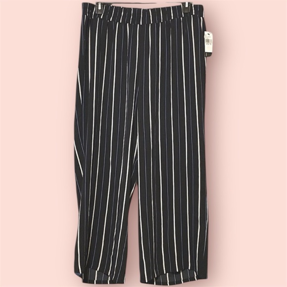 Alyx Pants - Alyx Black + Blue Flowy Pants